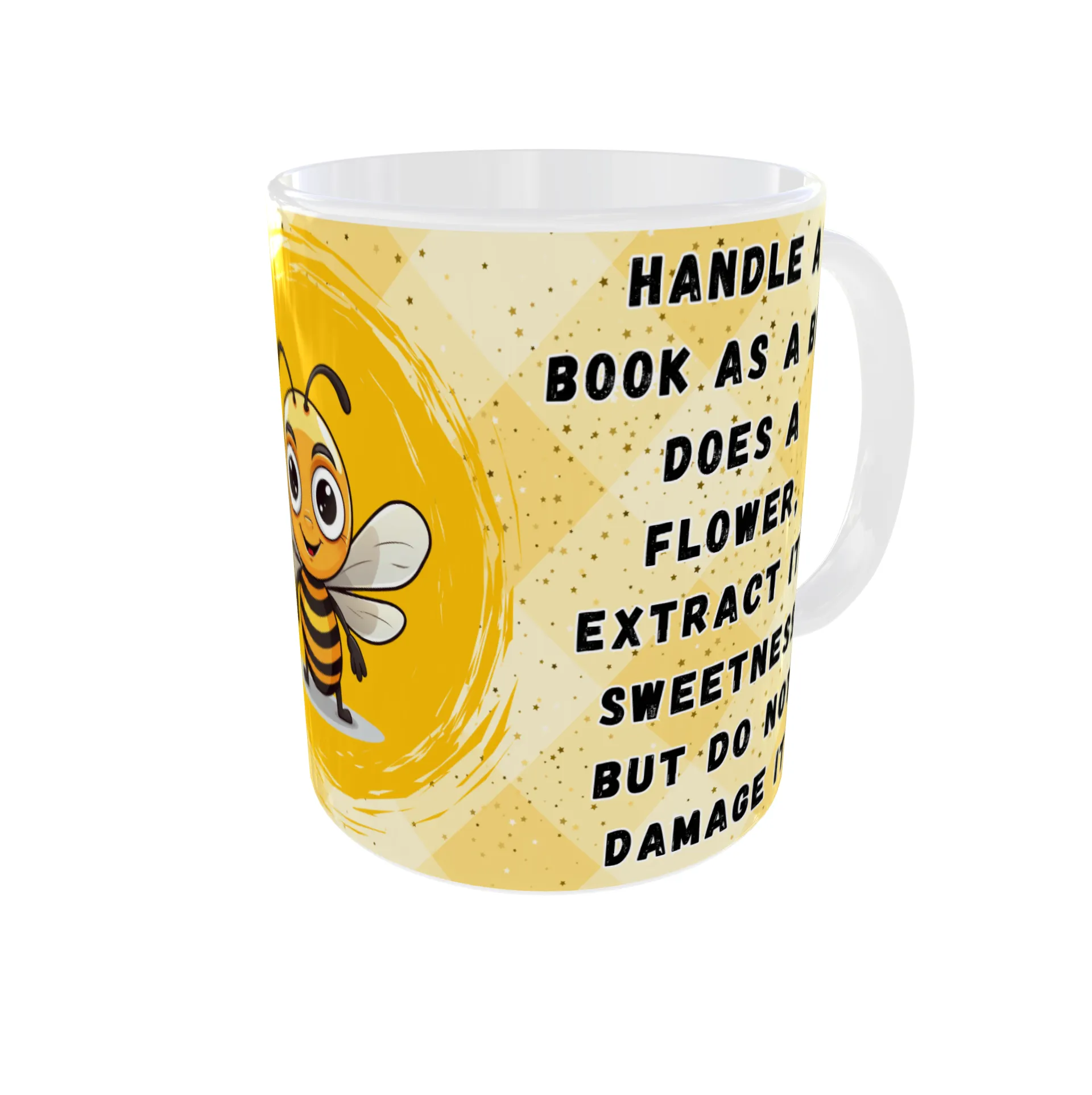 Bee-lieve in the Power of Reading Mug - Image 2