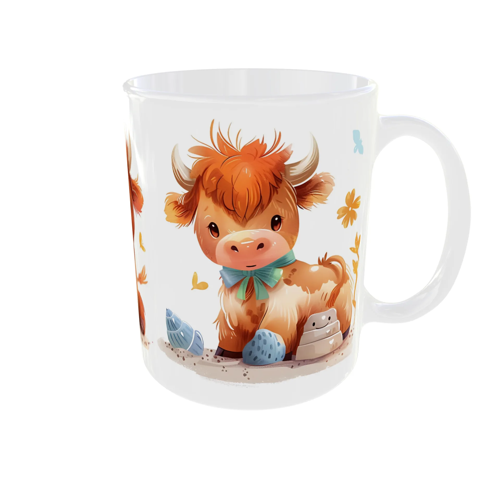 Highland Cow Crew Mug