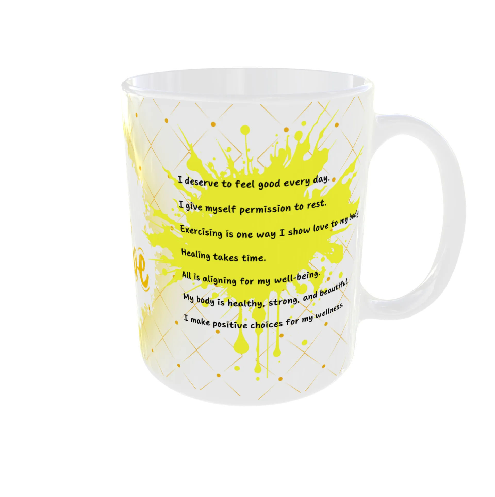 Cheerful Positive Affirmations Mug - Image 2