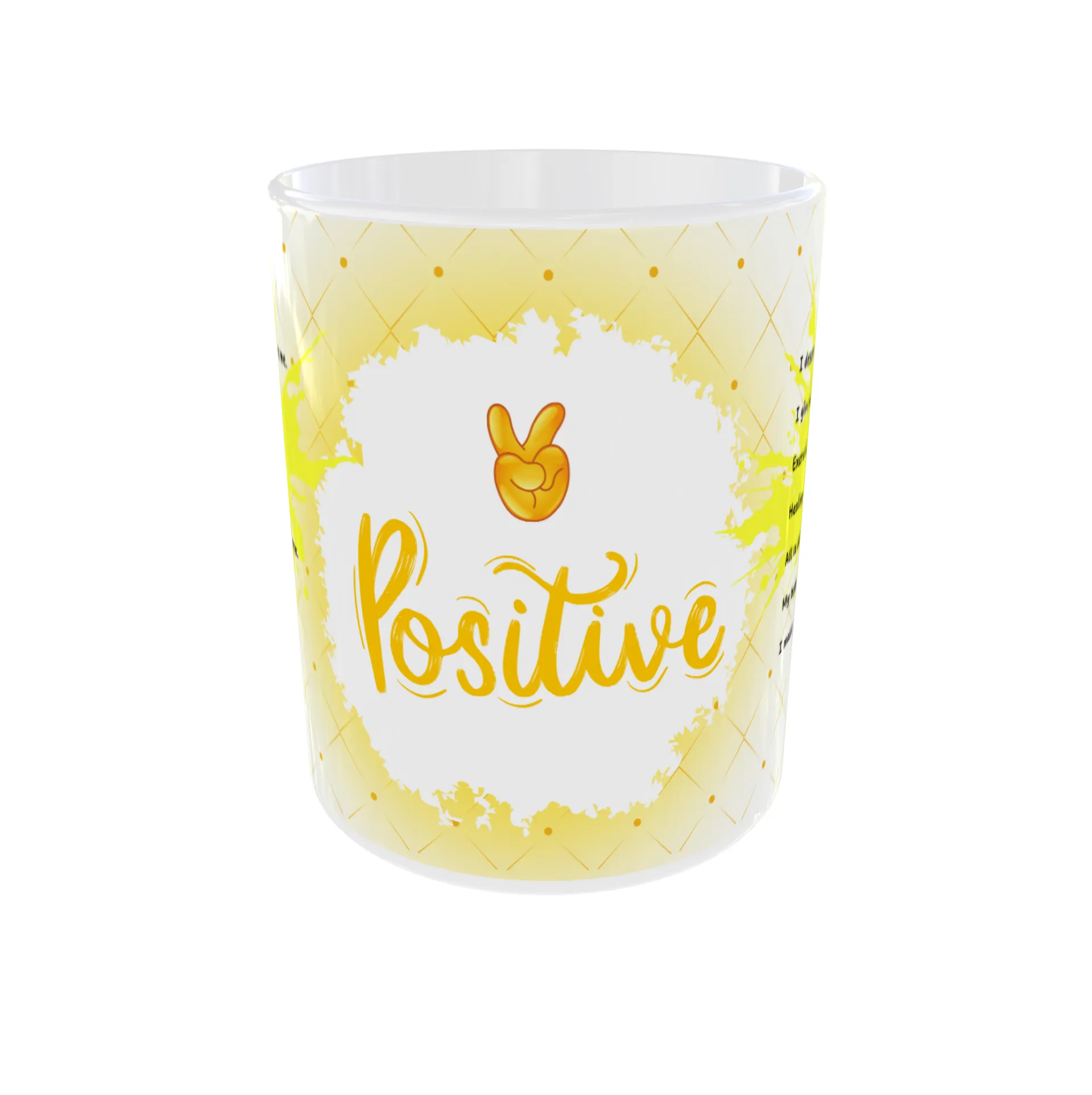 Cheerful Positive Affirmations Mug