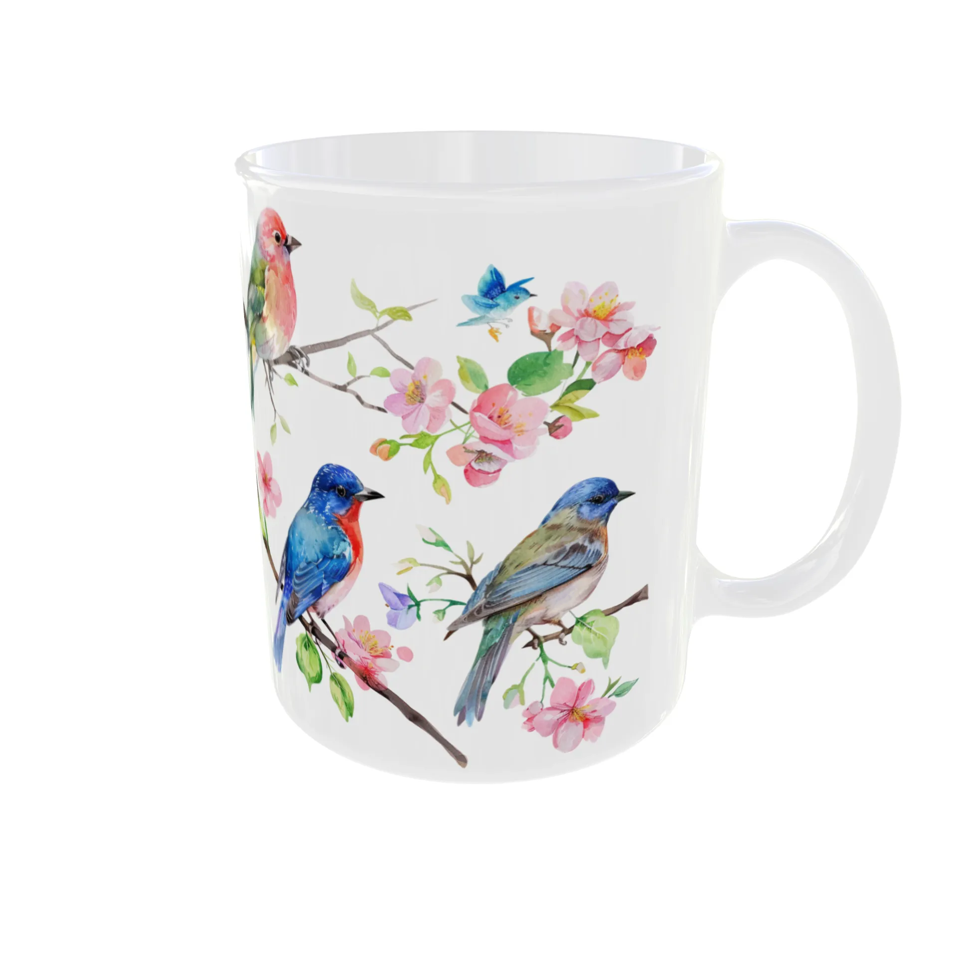 Birds and Blossoms Mug