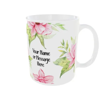 Watercolor Magnolia Mug