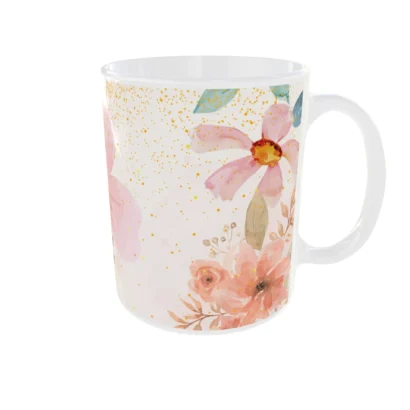 Watercolor Floral Elegance Mug